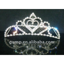 Mais novo rhinestone tiara comb